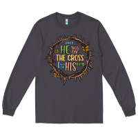 Smoke when he was one the cross i was one his mind Long Sleeve Tee - MaliasSmallBusiness