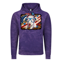 Cloud Purple 4th of july baby sheep Vintage Hoodie - Jasminsmagicworld