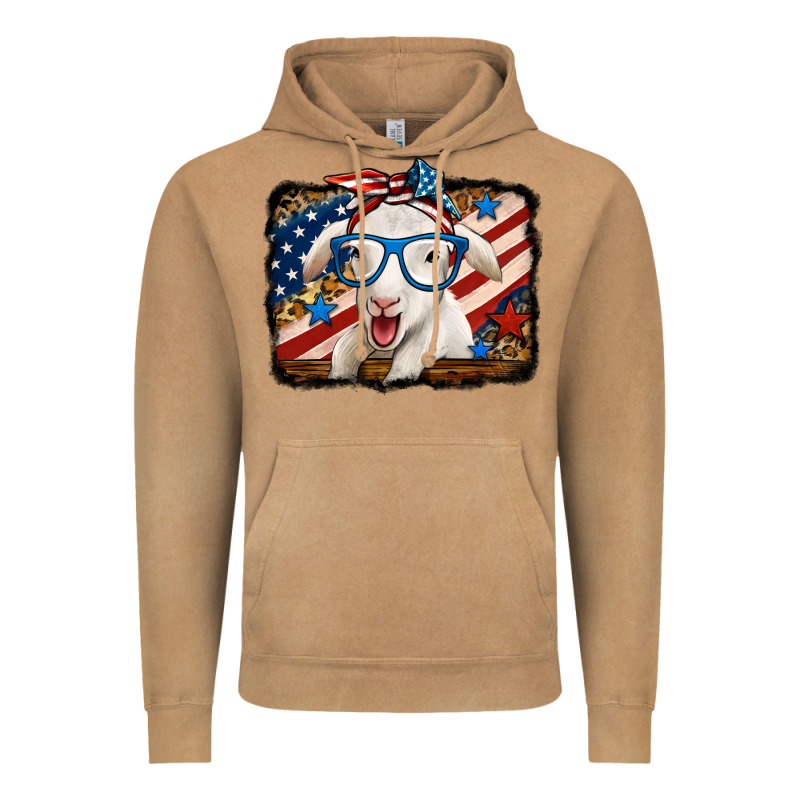 4th Of July Baby Sheep Vintage Hoodie by Jasminsmagicworld | Teevron