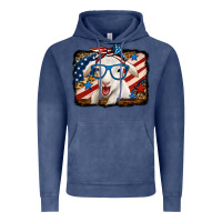 Vintage Denim 4th of july baby sheep Vintage Hoodie - Jasminsmagicworld