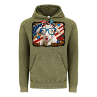 Vintage Olive 4th of july baby sheep Vintage Hoodie - Jasminsmagicworld