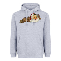 Heather Grey Kentucky Santa Heavyweight Hoodie - Bettercallsaul