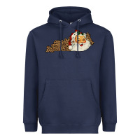 Navy Kentucky Santa Heavyweight Hoodie - Bettercallsaul