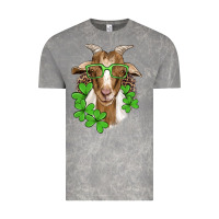 Cloud Rock st patricks goat with glasses Vintage Tee - Artiststas