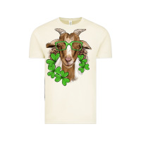 Vintage Arctic st patricks goat with glasses Vintage Tee - Artiststas