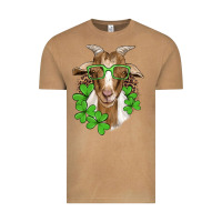 Vintage Camel st patricks goat with glasses Vintage Tee - Artiststas