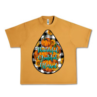 Peanut Butter Thankful Grateful Blessed Urban Heavy Tee - LillyAllenDesigns