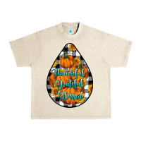 Sandshell Thankful Grateful Blessed Urban Heavy Tee - LillyAllenDesigns