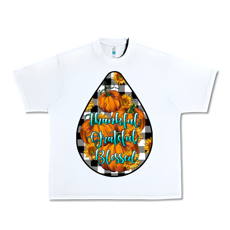 Thankful Grateful Blessed Urban Heavy Tee by LillyAllenDesigns | Teevron