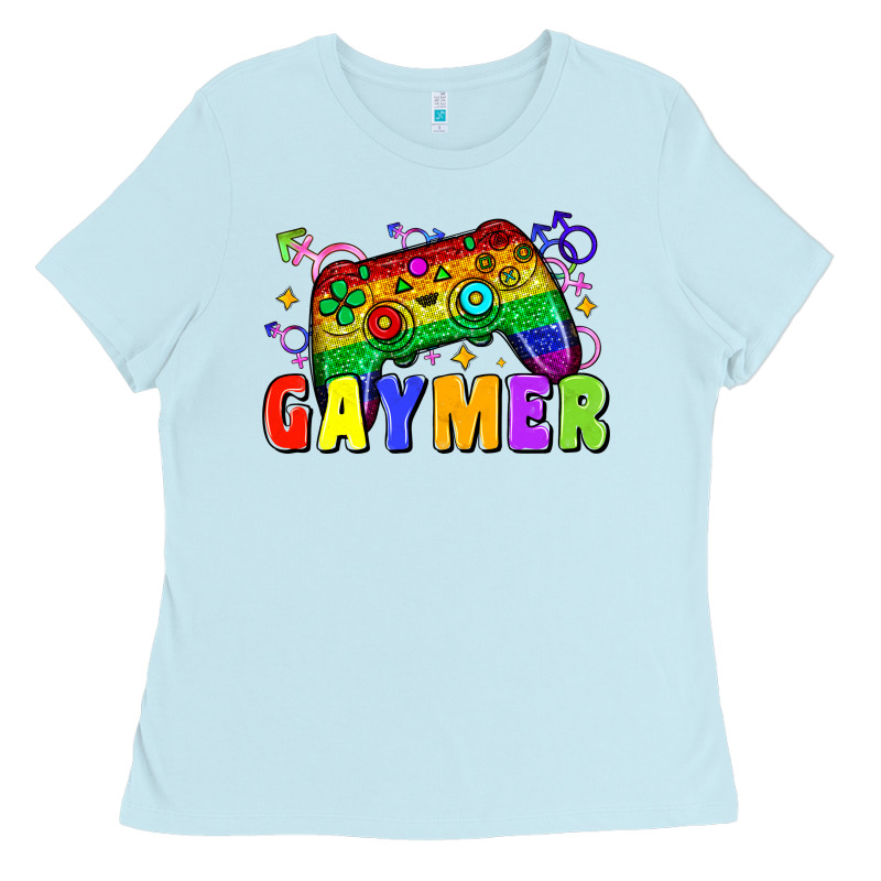 Gaymer Ladies Tee by Zillion Design Studio | Teevron