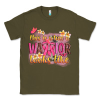 Army Green this is what a warrior looks like Classic Tee - NancyCooperArtShop