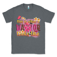 Charcoal Heather this is what a warrior looks like Classic Tee - NancyCooperArtShop