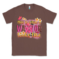 Chestnut this is what a warrior looks like Classic Tee - NancyCooperArtShop