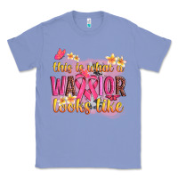 Colony Blue this is what a warrior looks like Classic Tee - NancyCooperArtShop