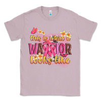 Lilac this is what a warrior looks like Classic Tee - NancyCooperArtShop