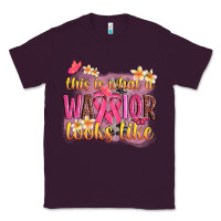 Plum this is what a warrior looks like Classic Tee - NancyCooperArtShop