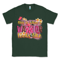 Sports Green this is what a warrior looks like Classic Tee - NancyCooperArtShop