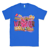 True Royal this is what a warrior looks like Classic Tee - NancyCooperArtShop