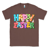 Chestnut Happy Easter Classic Tee - CowhideDigitalArt