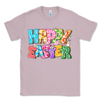 Lilac Happy Easter Classic Tee - CowhideDigitalArt