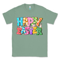 Sage Happy Easter Classic Tee - CowhideDigitalArt