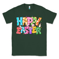 Sports Green Happy Easter Classic Tee - CowhideDigitalArt