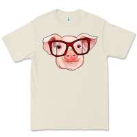 Bone pig with red glasses Premium Tee - RanaPortraitStore