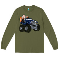 Army Green easter sports Long Sleeve Tee - MaliasSmallBusiness