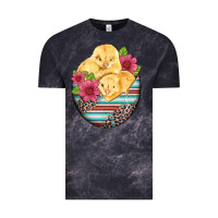 Cloud Black hatched egg easter chicks Vintage Tee - Artiststas