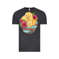 Vintage Black hatched egg easter chicks Vintage Tee - Artiststas