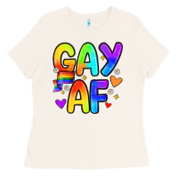 Bone gay af Ladies Tee - Zillion Design Studio