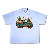 Grape Ice christmas farm animals truck Urban Heavy Tee - Jasminsmagicworld