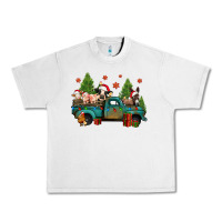 Lunar Rock christmas farm animals truck Urban Heavy Tee - Jasminsmagicworld