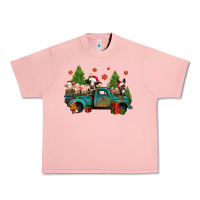 Salmon christmas farm animals truck Urban Heavy Tee - Jasminsmagicworld