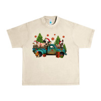 Sandshell christmas farm animals truck Urban Heavy Tee - Jasminsmagicworld