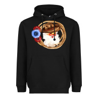Black Cowboy Santa Heavyweight Hoodie - Bettercallsaul