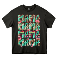 Asphalt mama mama mama mama Heavy Core Tee - Zillion Design Studio