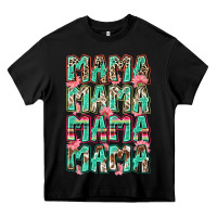Black mama mama mama mama Heavy Core Tee - Zillion Design Studio