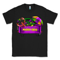 Black mardi grass umbrella with truck Classic Tee - AdoDesignShop