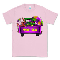 Bubblegum Pink mardi grass umbrella with truck Classic Tee - AdoDesignShop