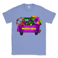 Colony Blue mardi grass umbrella with truck Classic Tee - AdoDesignShop