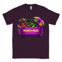 Plum mardi grass umbrella with truck Classic Tee - AdoDesignShop