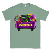Sage mardi grass umbrella with truck Classic Tee - AdoDesignShop