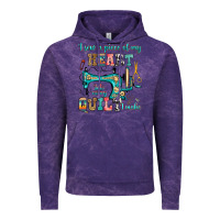 Cloud Purple i sew a piece of my heart into every quilt i make Vintage Hoodie - RanaPortraitStore