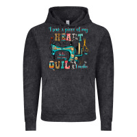 I Sew A Piece Of My Heart Into Every Quilt I Make Vintage Hoodie | Teevron