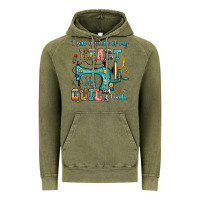 Vintage Olive i sew a piece of my heart into every quilt i make Vintage Hoodie - RanaPortraitStore