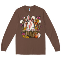 Chestnut easter basket sports Long Sleeve Tee - MaliasSmallBusiness