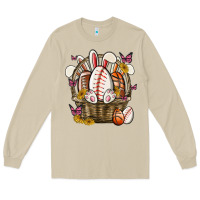 Mushroom easter basket sports Long Sleeve Tee - MaliasSmallBusiness