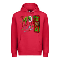 Cardinal Christmas Character Premium Hoodie - NancyCooperArtShop