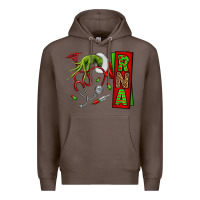 Coffee Christmas Character Premium Hoodie - NancyCooperArtShop